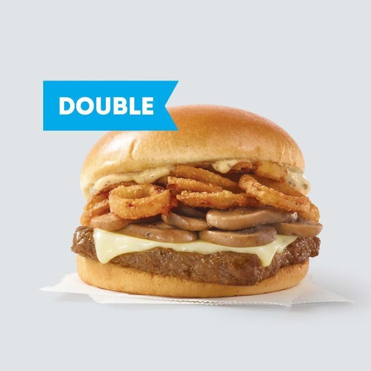 Wendy's Double Peppercorn Mushroom Melt Nutrition Facts