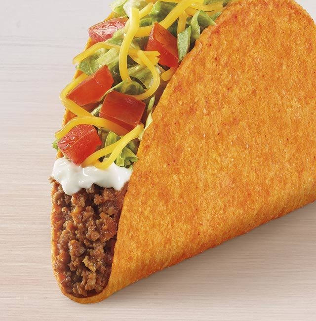 Taco Bell Nacho Cheese Doritos Locos Taco Supreme Nutrition Facts