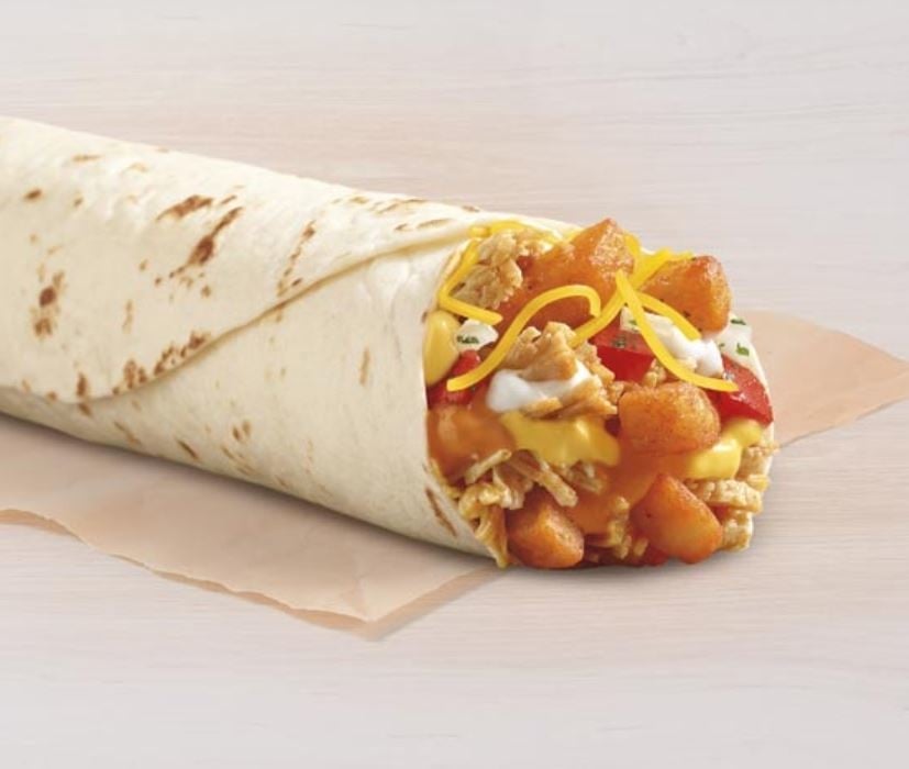 Taco Bell Buffalo Chicken Nacho Fries Burrito Nutrition Facts