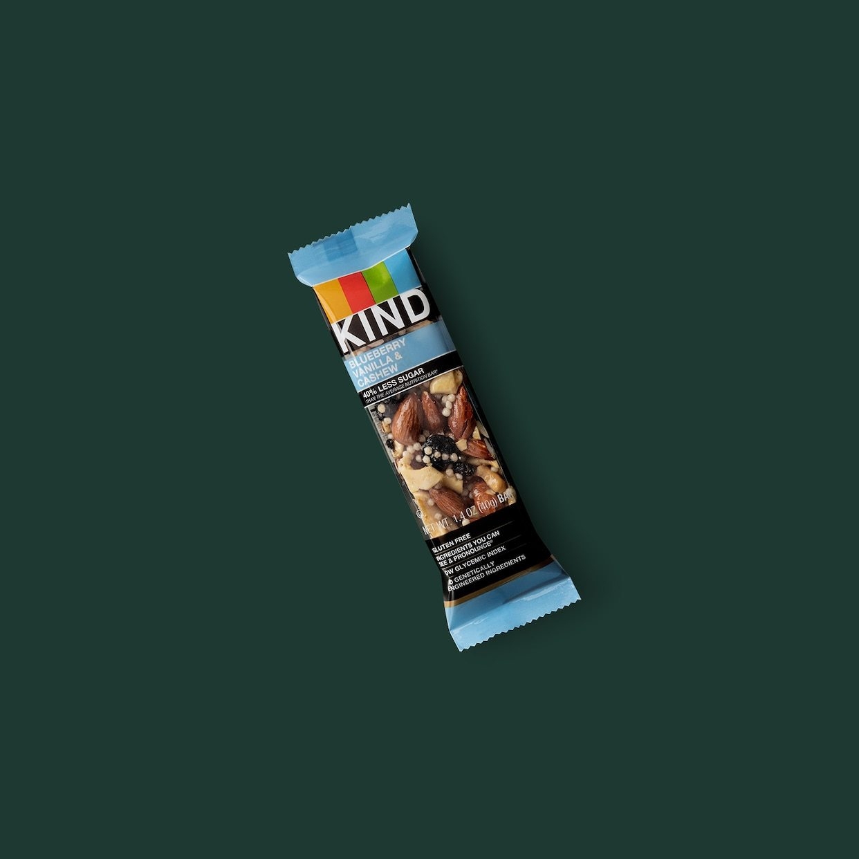 Starbucks Blueberry Vanilla & Cashew Kind Bar Nutrition Facts
