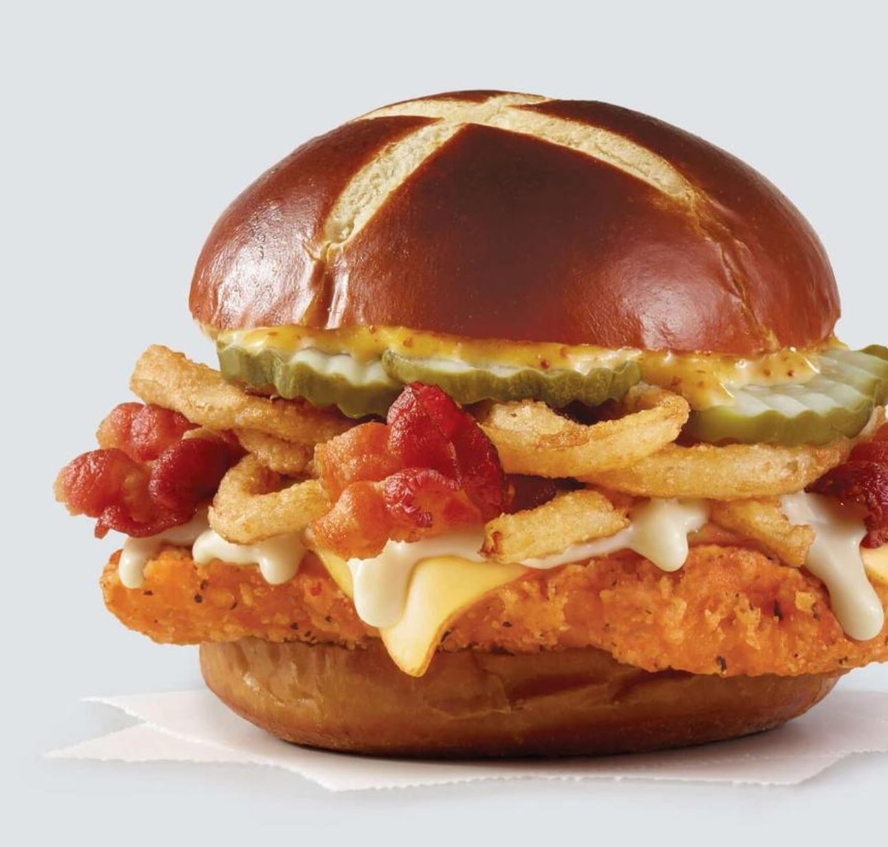 Wendy's Spicy Pretzel Pub Chicken Sandwich Nutrition Facts