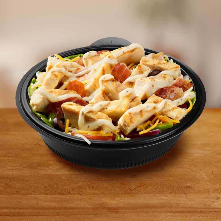 Subway Chicken & Bacon Ranch No Bready Bowl Nutrition Facts