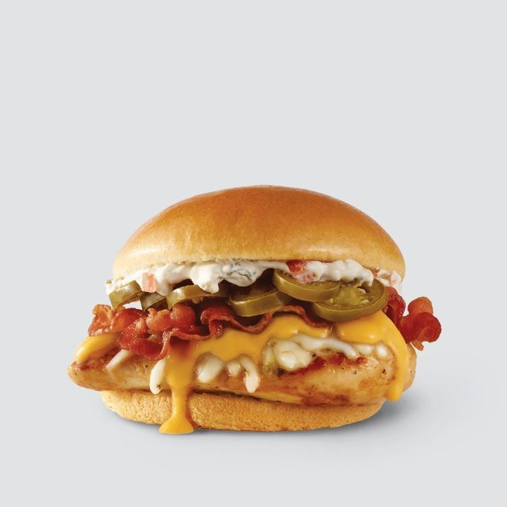 Wendy's Grilled Jalapeño Popper Chicken Sandwich Nutrition Facts