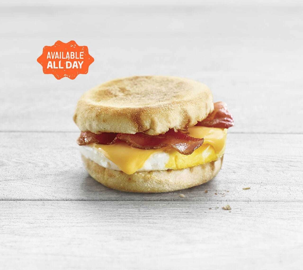 A&W Bacon & Egger Nutrition Facts