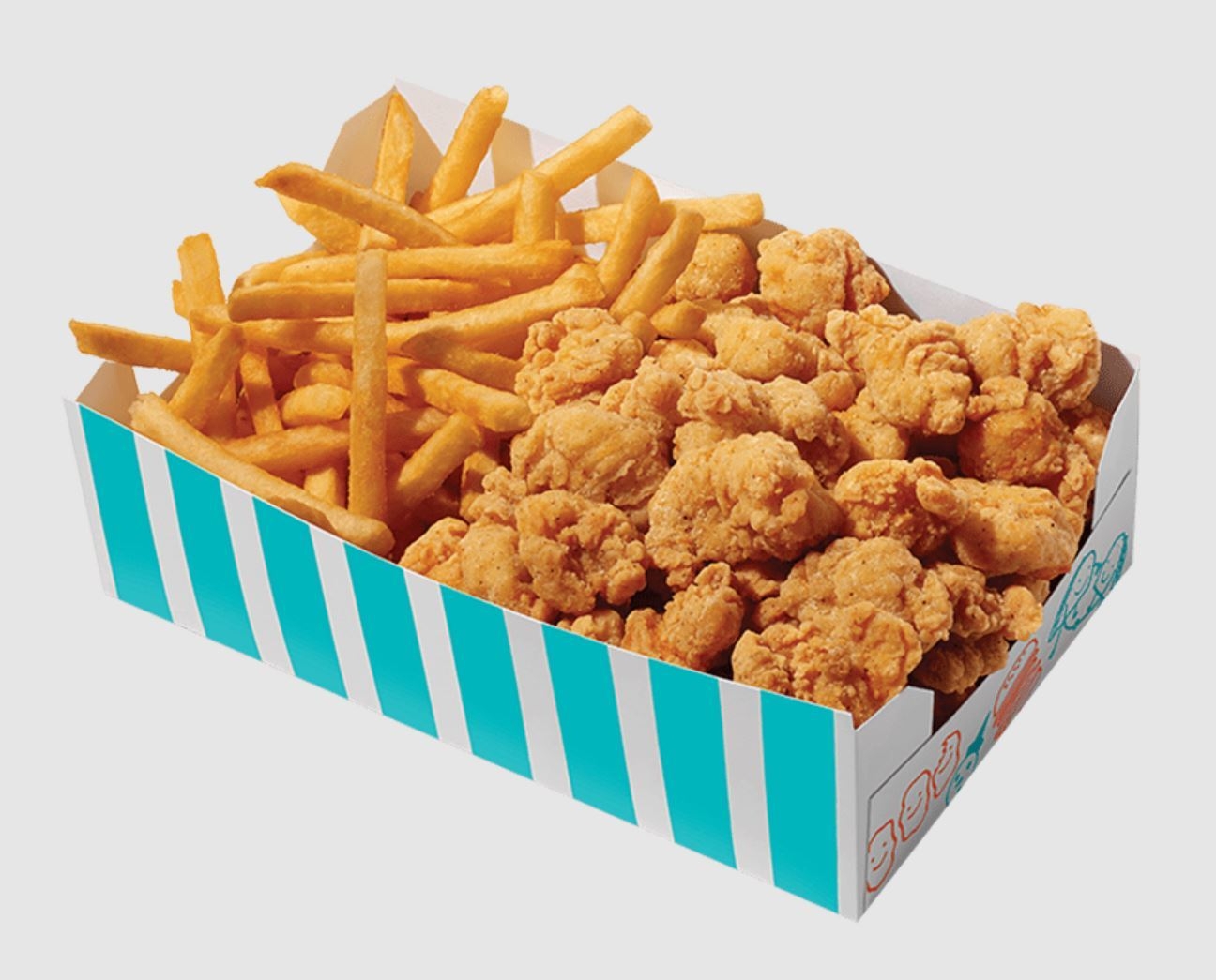 Jack in the Box Classic Popcorn Chicken Big Box Nutrition Facts