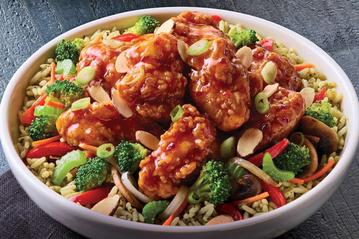Applebee's Crispy Orange Chicken Bowl Nutrition Facts