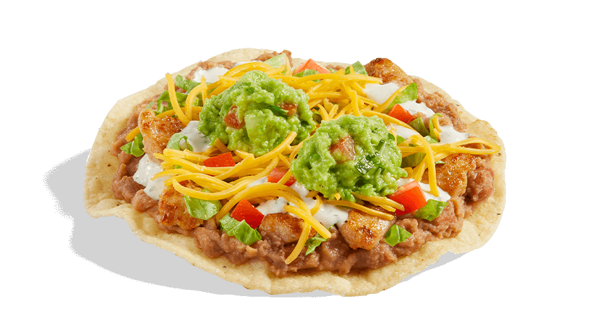 Del Taco Crunchtada Tostada Nutrition Facts