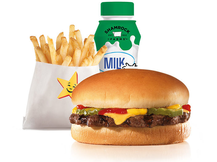 Hardee's Cheeseburger Kids Meal Nutrition Facts