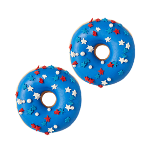 Krispy Kreme Patriotic Mini Glazed Doughnuts Nutrition Facts