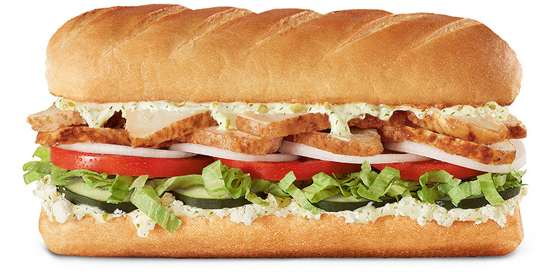 Firehouse Subs Chicken Gyro Hero Nutrition Facts