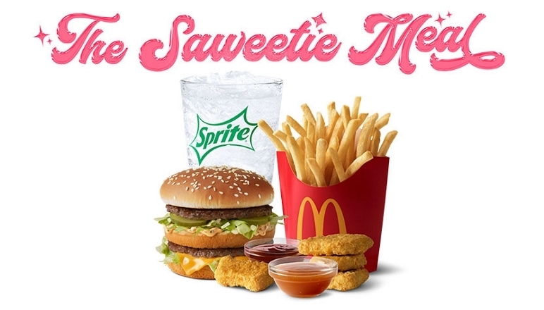 McDonald's Saweetie Meal Nutrition Facts