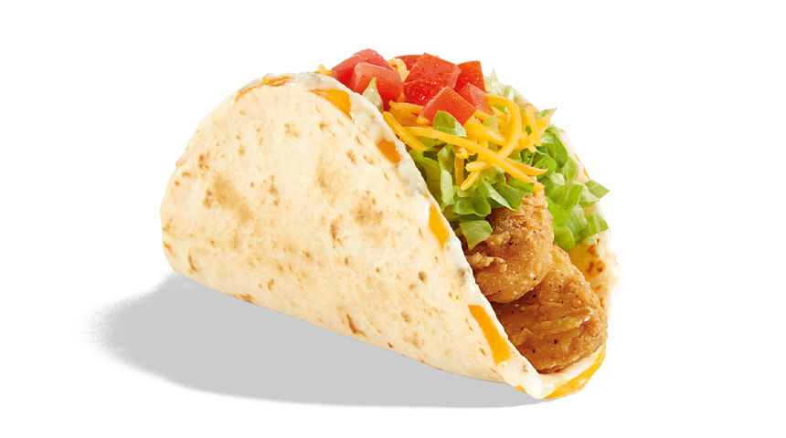 Del Taco Crispy Chicken Stuffed Quesadilla Taco Nutrition Facts