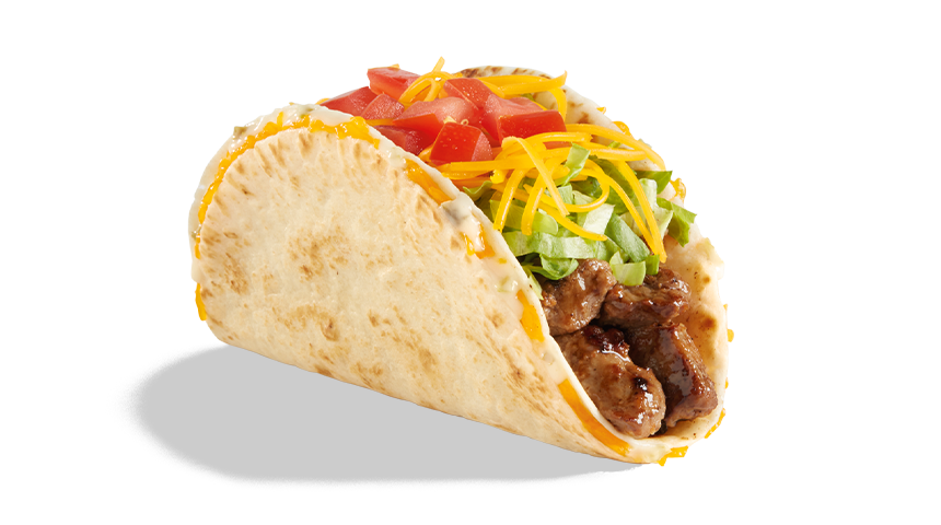 Del Taco Carne Asada Stuffed Quesadilla Taco Nutrition Facts