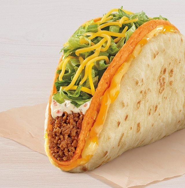 Taco Bell Nacho Cheese Doritos Cheesy Gordita Crunch Nutrition Facts