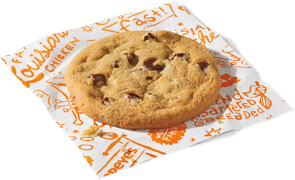 Popeyes Chocolate Chip Cookies Nutrition Facts