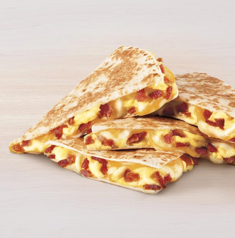 Taco Bell Bacon Breakfast Quesadilla Nutrition Facts