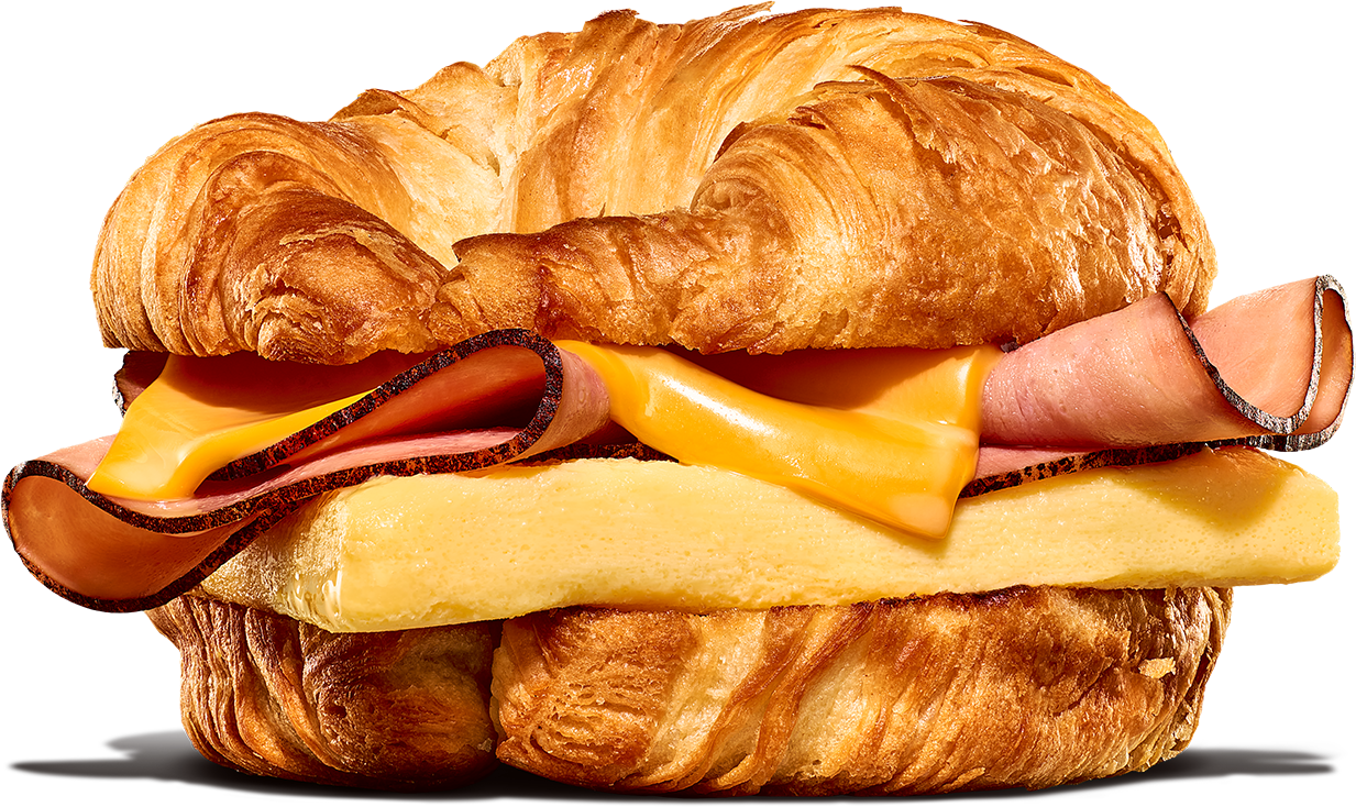 Burger King Ham, Egg & Cheese Croissan'Wich Nutrition Facts