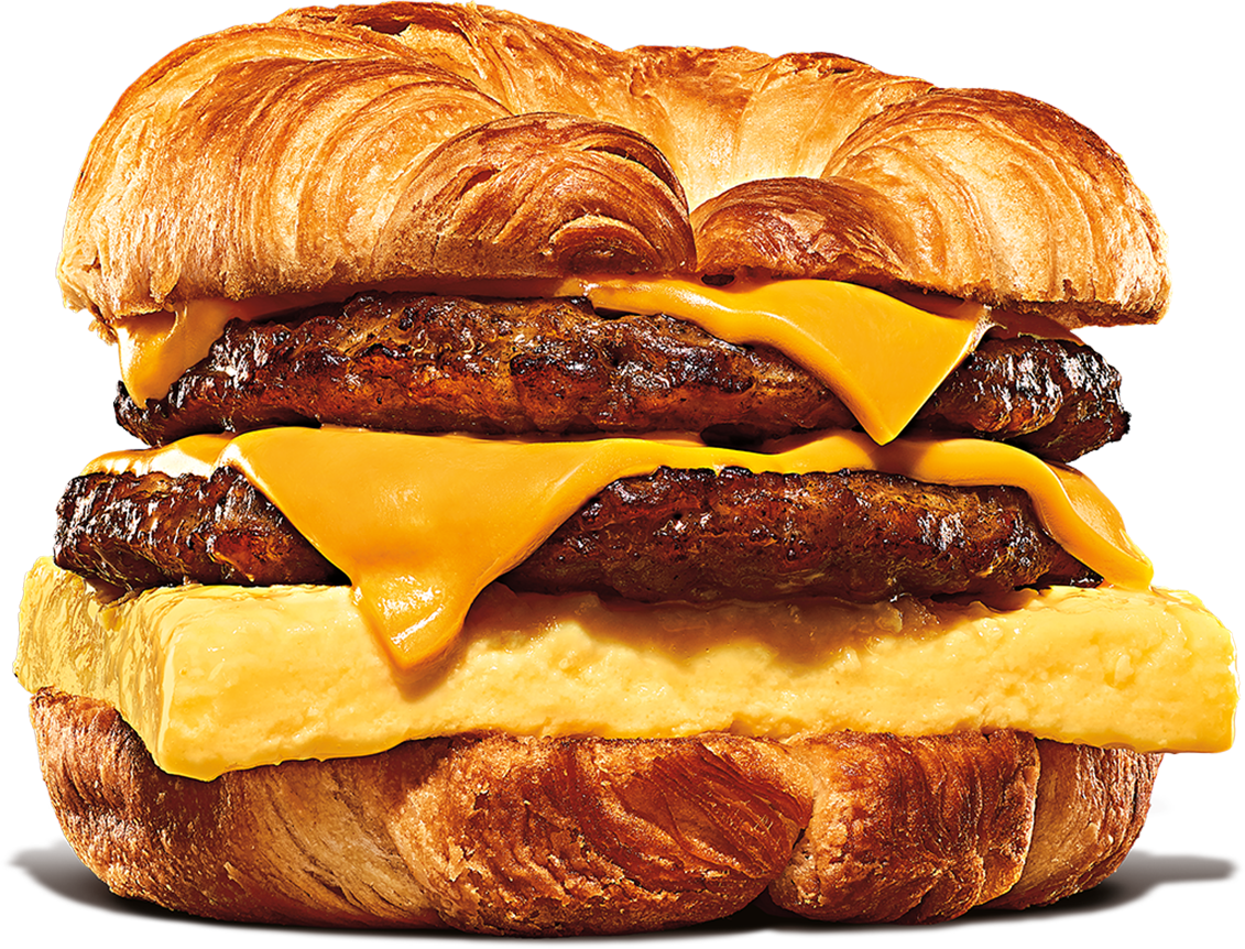 Burger King Double Sausage, Egg & Cheese Croissan'Wich Nutrition Facts