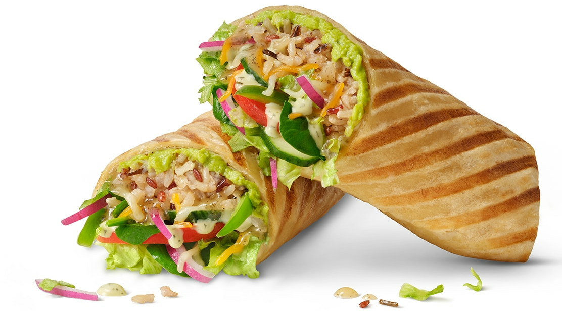 Subway Green Goddess Veggie Rice Wrap Nutrition Facts