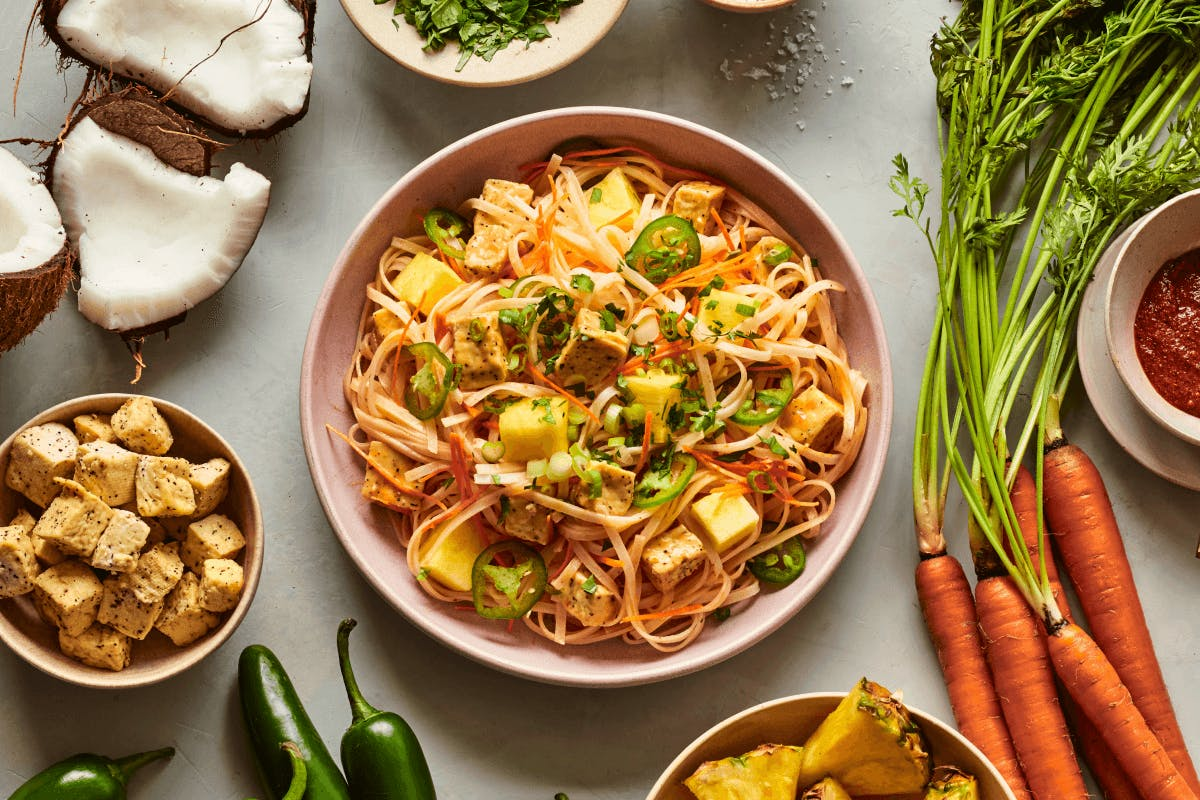 Honeygrow Red Coconut Curry Stir-Fry Nutrition Facts