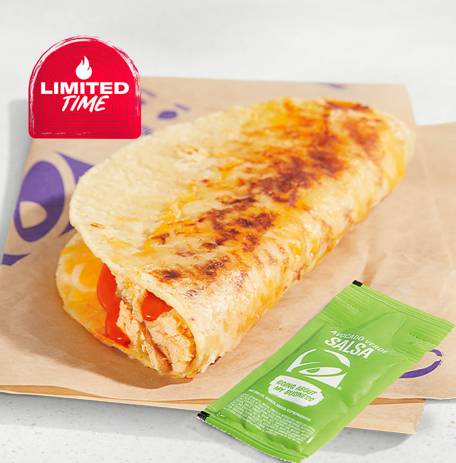 Taco Bell Caliente Cantina Chicken Crispy Taco Nutrition Facts