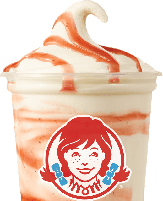 Wendy's Strawberry Vanilla Frosty Swirl Nutrition Facts
