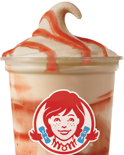 Wendy's Strawberry Chocolate Frosty Swirl Nutrition Facts