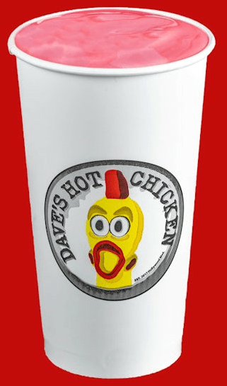 Dave's Hot Chicken Strawberry Shake Nutrition Facts