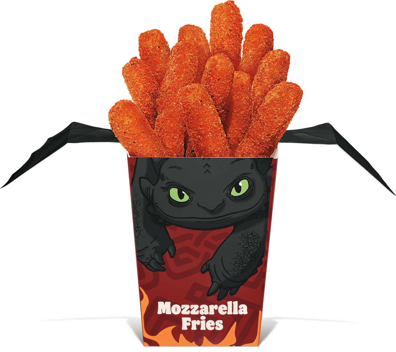 Burger King Fiery Dragon Mozzarella Fries Nutrition Facts