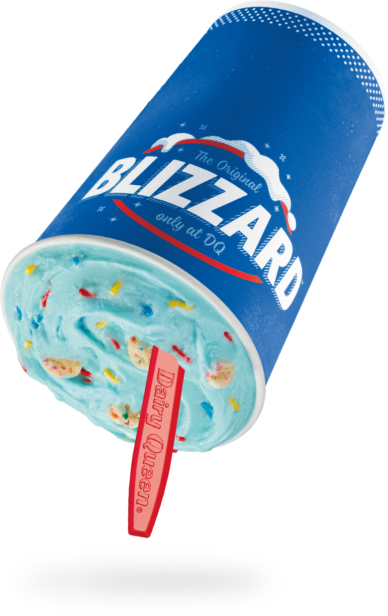 Dairy Queen Superman Cake Batter Cookie Dough Blizzard Nutrition Facts