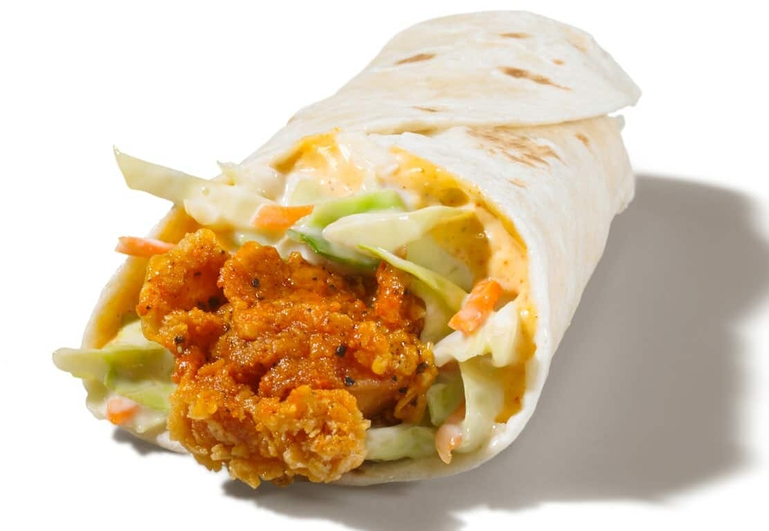 Church's Chicken Spicy Tender Wrap Nutrition Facts
