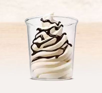 Burger King Chocolate Fudge Ice Cream Sundae Nutrition Facts