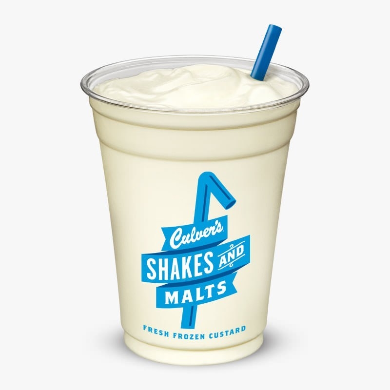 Culvers Vanilla Shake Nutrition Facts