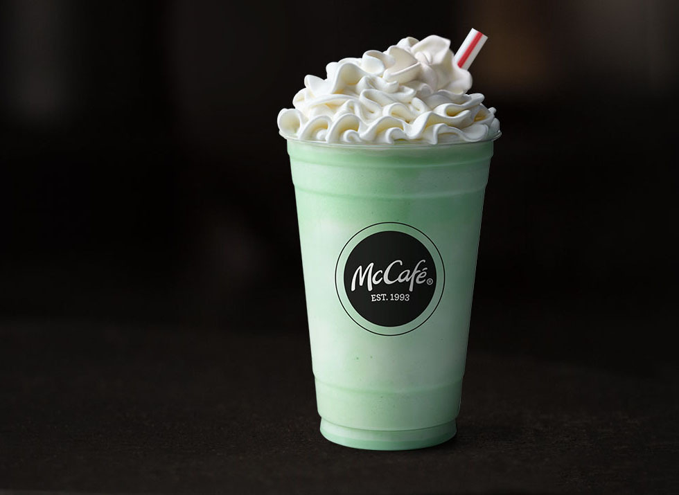 McDonald's Medium Shamrock Shake Nutrition Facts