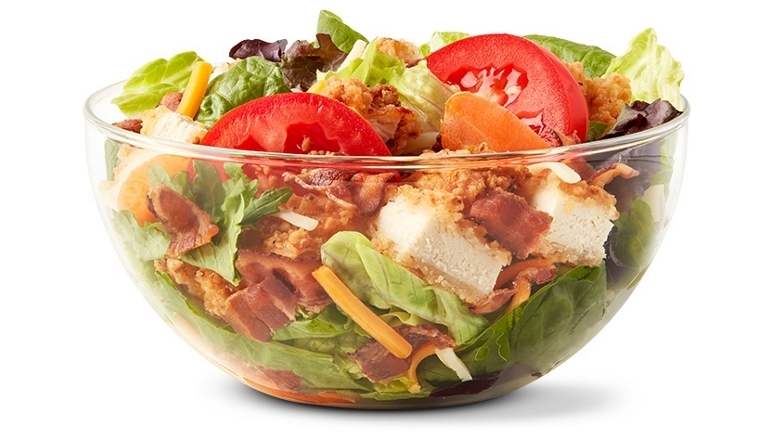 McDonald's Premium Bacon Ranch Salad w/o Chicken Nutrition Facts