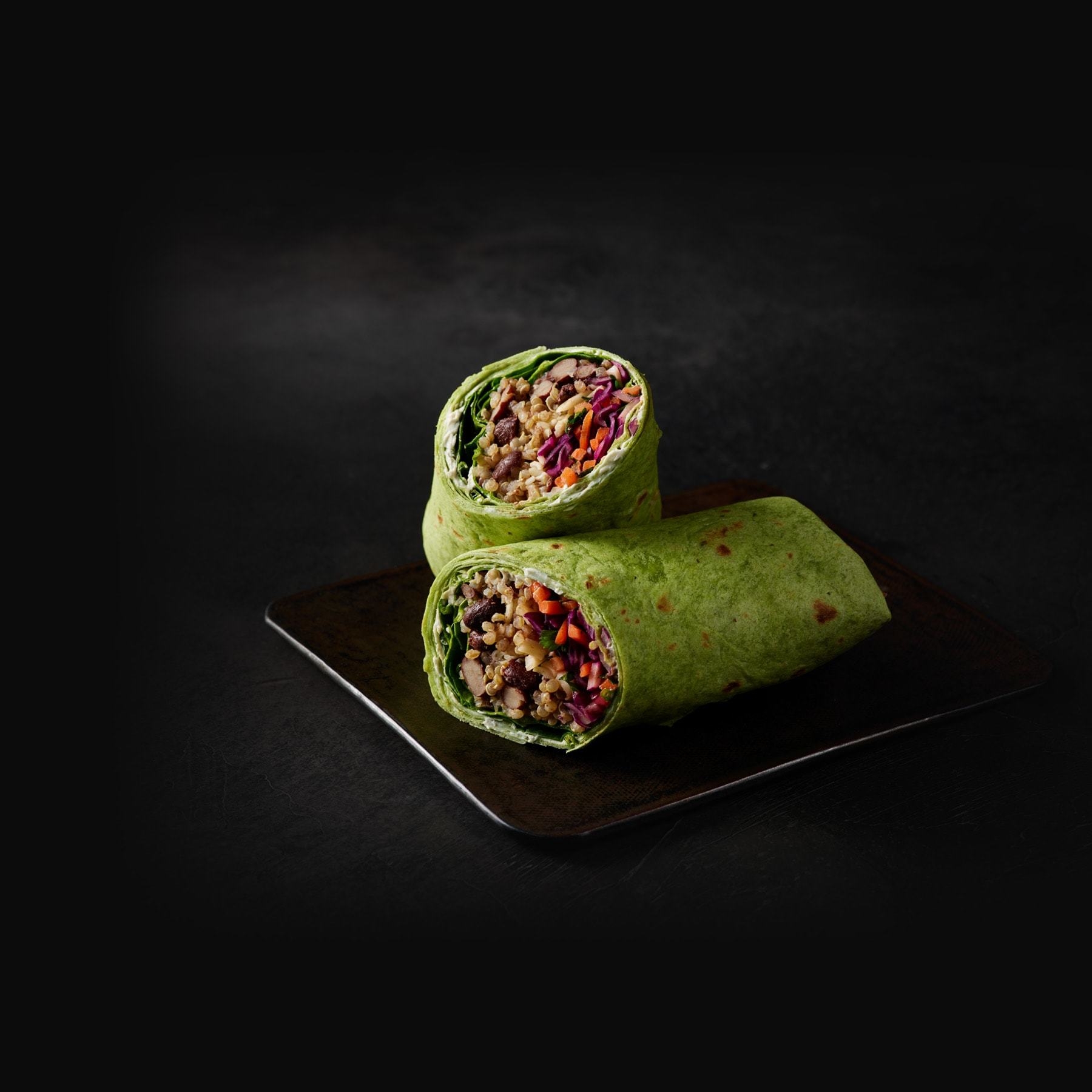 Starbucks Baja Black Bean Veggie Wrap Nutrition Facts