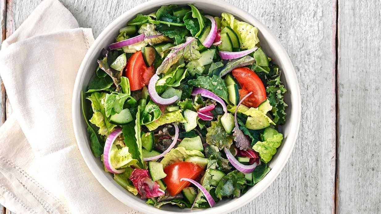 Panera Kids Seasonal Greens Salad Nutrition Facts