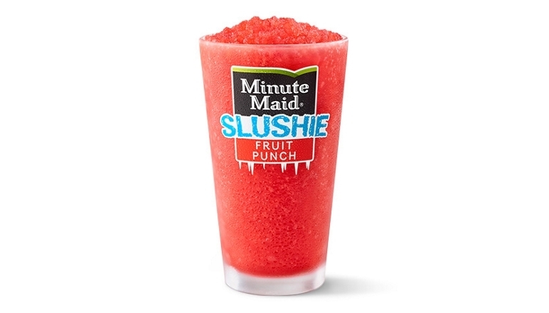 McDonald's Minute Maid Fruit Punch Slushie Nutrition Facts