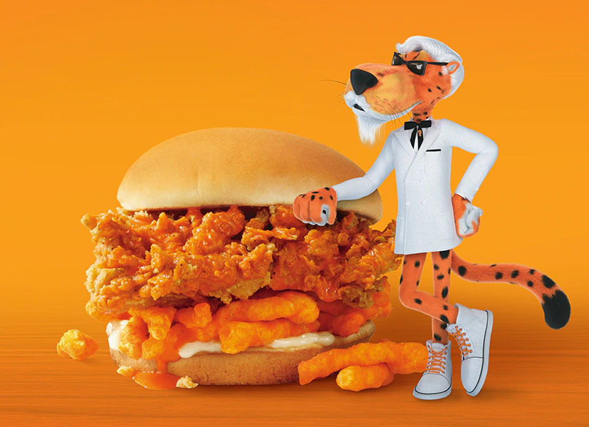 KFC Cheetos Sandwich Nutrition Facts