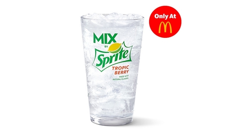 McDonald's MIX by Sprite Tropic Berry Nutrition Facts