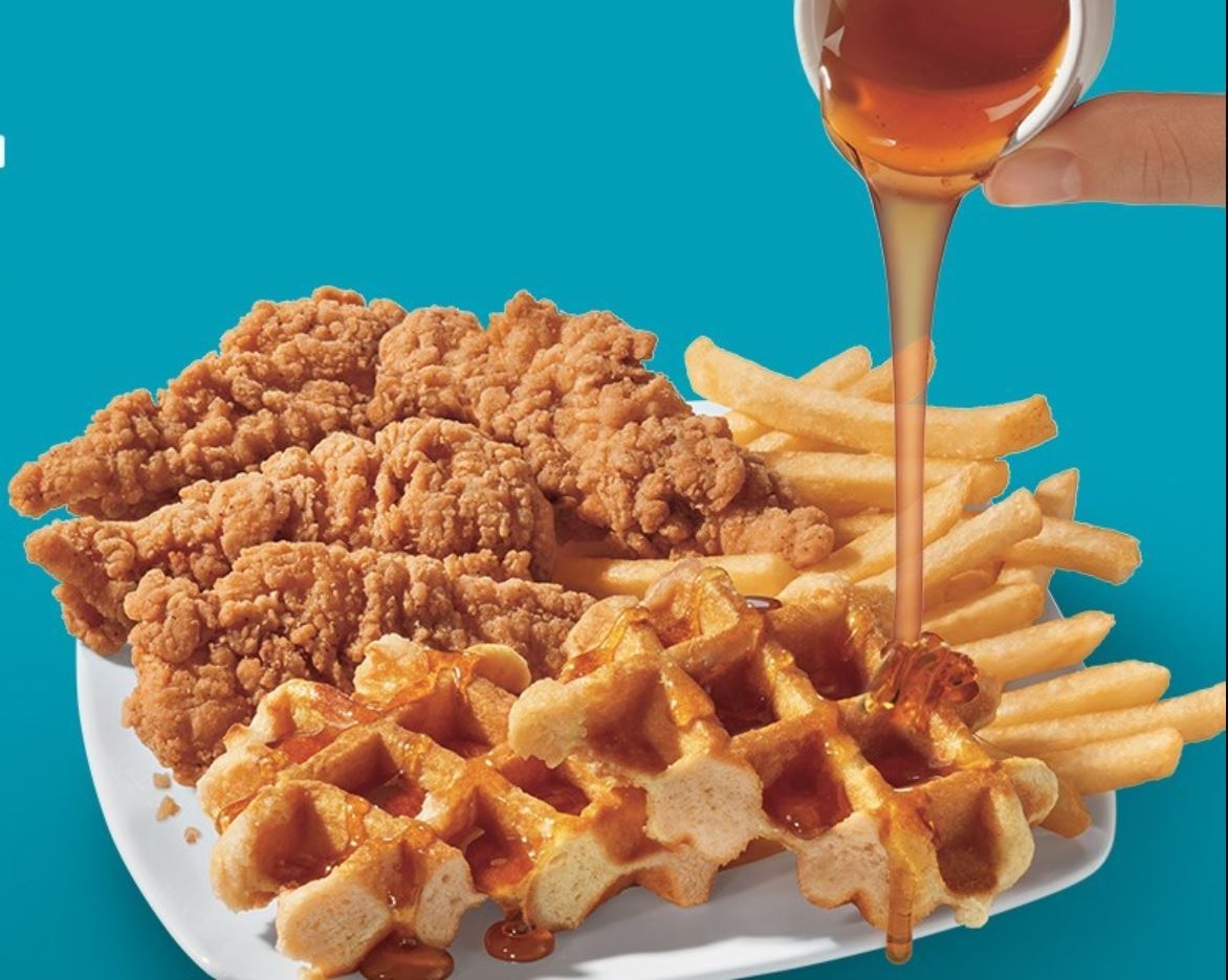 Dairy Queen Chicken & Waffles Basket Nutrition Facts