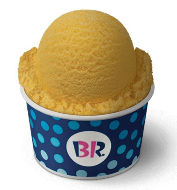 Baskin-Robbins Mango Frozen Yogurt Nutrition Facts