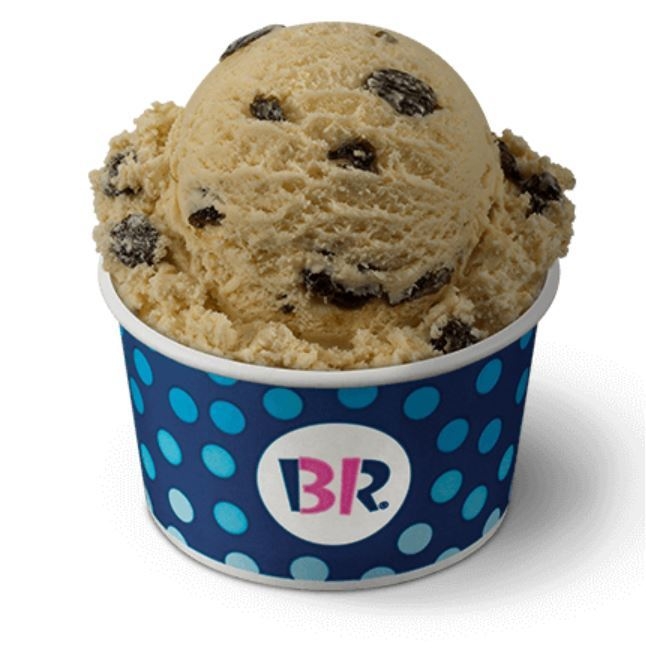 Baskin-Robbins Rum Raisin Ice Cream Nutrition Facts