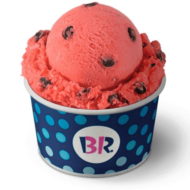 Baskin-Robbins Watermelon Splash Ice Nutrition Facts