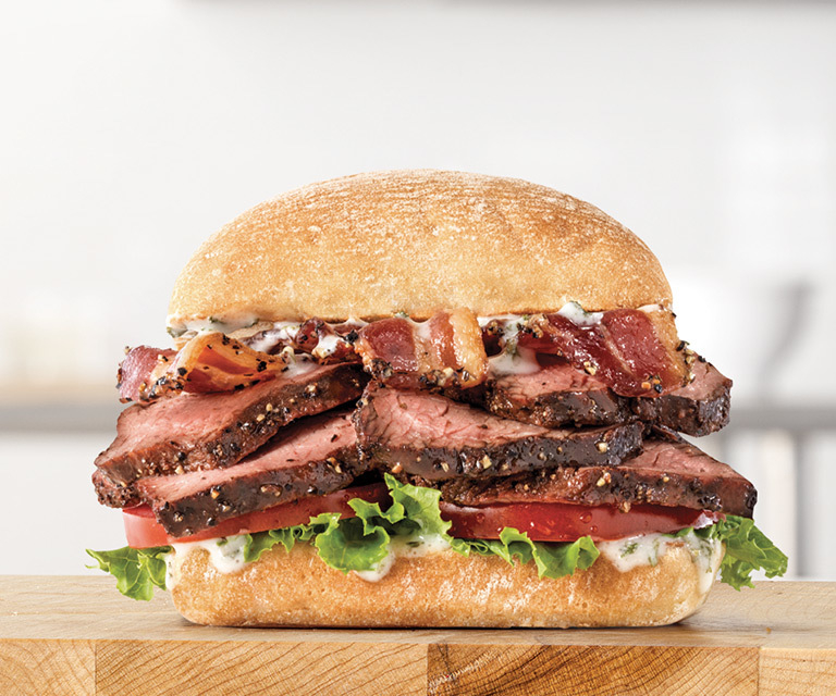 Arby's Garlic Butter Steak Sandwich Nutrition Facts