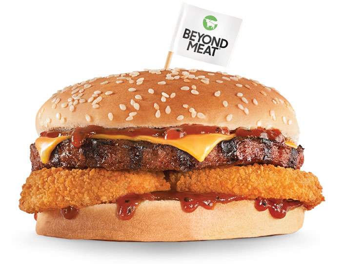 Carl's Jr Single Beyond BBQ Cheeseburger Nutrition Facts