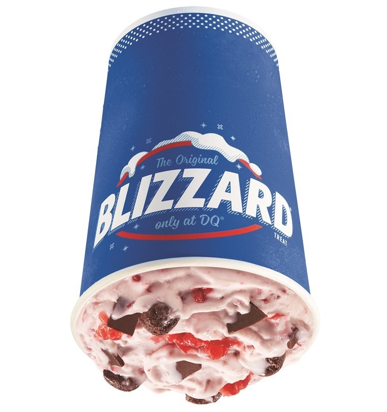 Dairy Queen Raspberry Fudge Bliss Blizzard Nutrition Facts
