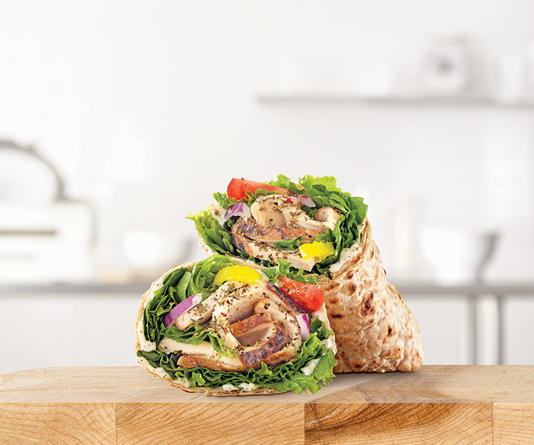 Arby's Creamy Mediterranean Wrap Nutrition Facts