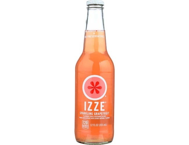 Chipotle Izze Sparkling Grapefruit Soda Nutrition Facts