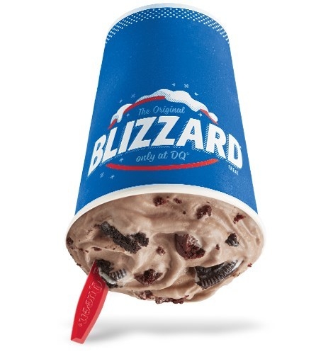 Dairy Queen Oreo Fudge Brownie Blizzard Nutrition Facts